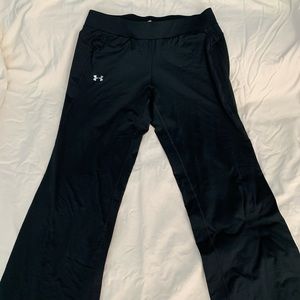 Under Armour running pants.